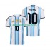 Camisola Seleção da Argentina Lionel Messi 10 Homem Equipamento principal Mundial 2026 Mangas Curtas