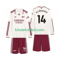 Camisola Arsenal Gyokeres 14 Criança Terceiro equipamento 2025-2026 Mangas Compridas