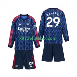 Camisola Arsenal Havertz 29 Criança Equipamento alternativo 2025-2026 Mangas Compridas
