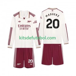 Camisola Arsenal Madueke 20 Criança Terceiro equipamento 2025-2026 Mangas Compridas