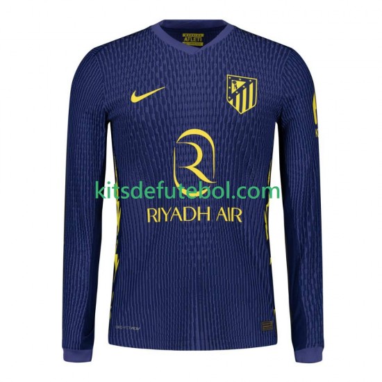 Camisola Atlético Madrid Homem Equipamento alternativo 2025-2026 Mangas Compridas