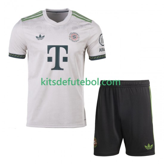 Camisola Bayern de Munique Octoberfest Criança Equipamento principal 2025-2026 Mangas Curtas