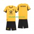 Camisola Borussia Dortmund Cup Criança Equipamento principal 2025-2026 Mangas Curtas