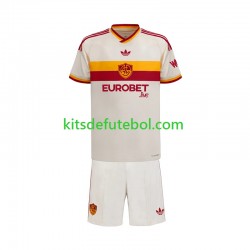 Camisola AS Roma Criança Equipamento alternativo 2026-2027 Mangas Curtas