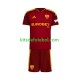 Camisola AS Roma Criança Equipamento principal 2026-2027 Mangas Curtas