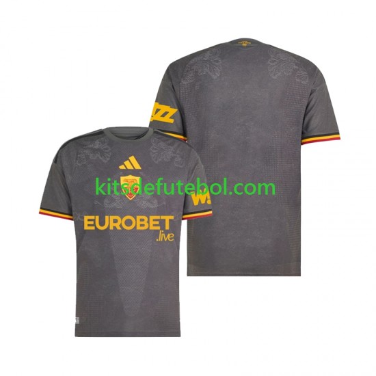 Camisola AS Roma Homem Terceiro equipamento 2026-2027 Mangas Curtas