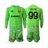 Camisola de Guarda-redes AS Roma Mile Svilar 99 Criança Equipamento principal 2026-2027 Mangas Compridas