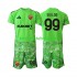 Camisola de Guarda-redes AS Roma Mile Svilar 99 Criança Equipamento principal 2026-2027 Mangas Curtas