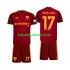 Camisola AS Roma Manu Kone 17 Criança Equipamento principal 2026-2027 Mangas Curtas
