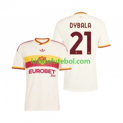 Camisola AS Roma Paulo Dybala 21 Homem Equipamento alternativo 2026-2027 Mangas Curtas