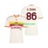 Camisola AS Roma Rodrigo Mora 86 Homem Equipamento alternativo 2026-2027 Mangas Curtas