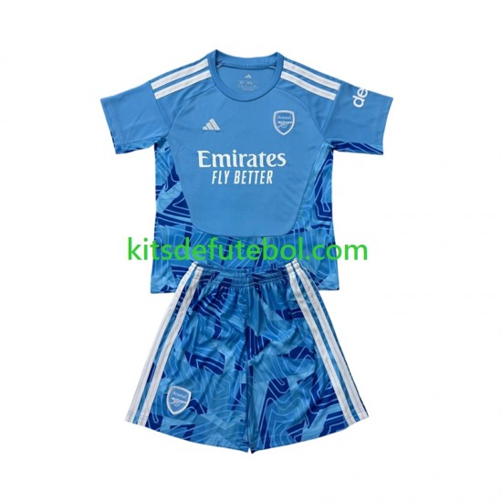 Camisola de Guarda-redes Arsenal Criança Quarto equipamento 2026-2027 Mangas Curtas