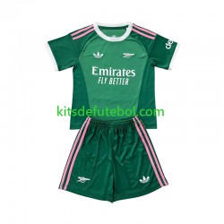 Camisola de Guarda-redes Arsenal Criança Terceiro equipamento 2026-2027 Mangas Curtas