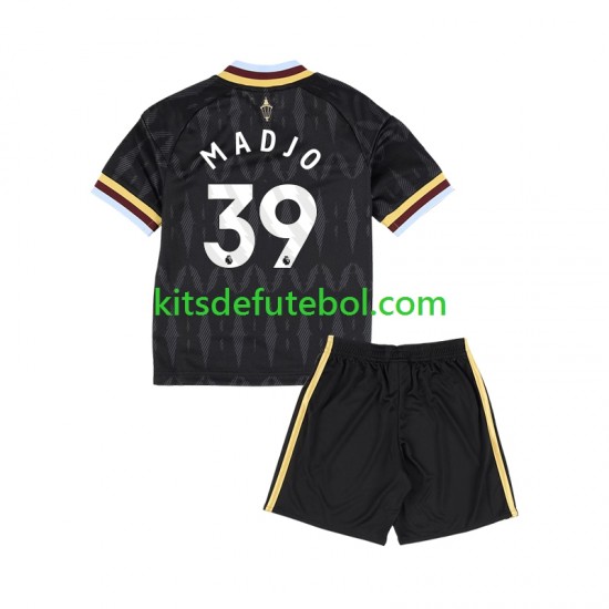 Camisola Aston Villa Brian Madjo 39 Criança Equipamento alternativo 2026-2027 Mangas Curtas