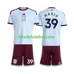 Camisola Aston Villa Brian Madjo 39 Criança Terceiro equipamento 2026-2027 Mangas Curtas