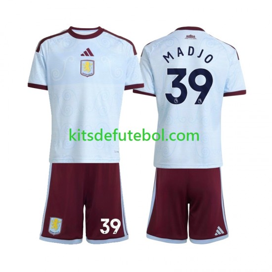 Camisola Aston Villa Brian Madjo 39 Criança Terceiro equipamento 2026-2027 Mangas Curtas