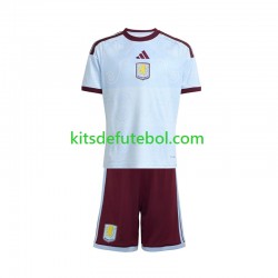 Camisola Aston Villa Criança Terceiro equipamento 2026-2027 Mangas Curtas