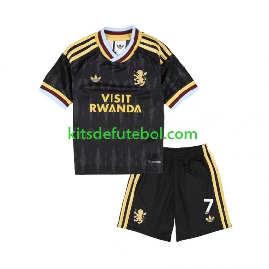 Camisola Aston Villa John McGinn 7 Criança Equipamento alternativo 2026-2027 Mangas Curtas