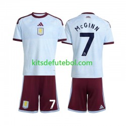 Camisola Aston Villa John McGinn 7 Criança Terceiro equipamento 2026-2027 Mangas Curtas