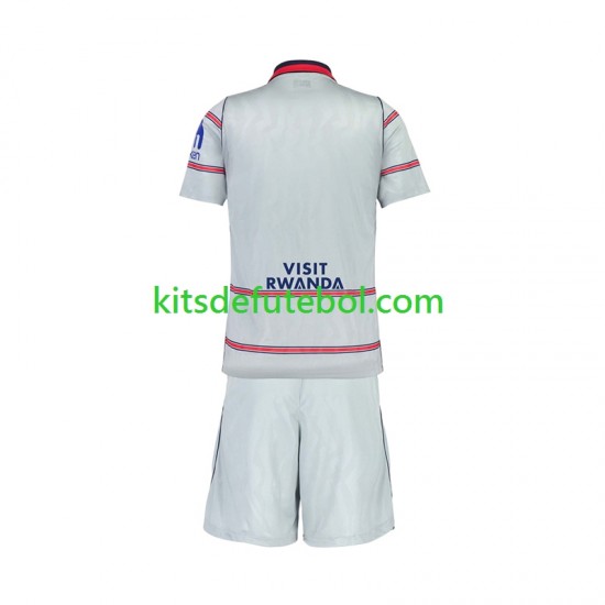 Camisola Atlético Madrid Criança Terceiro equipamento 2026-2027 Mangas Curtas