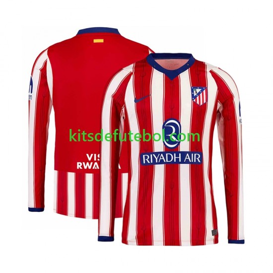 Camisola Atlético Madrid Homem Equipamento principal 2026-2027 Mangas Compridas