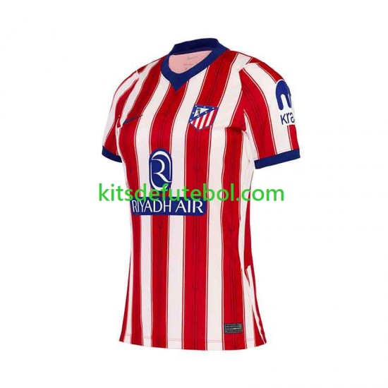Camisola Atlético Madrid Mulheres Equipamento principal 2026-2027 Mangas Curtas