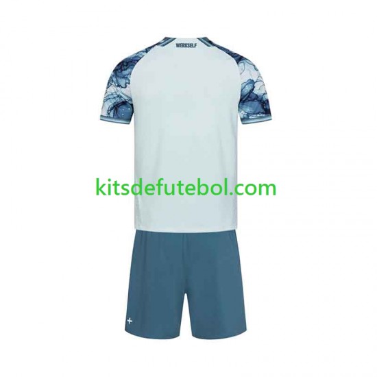 Camisola Bayer 04 Leverkusen Criança Equipamento alternativo 2026-2027 Mangas Curtas