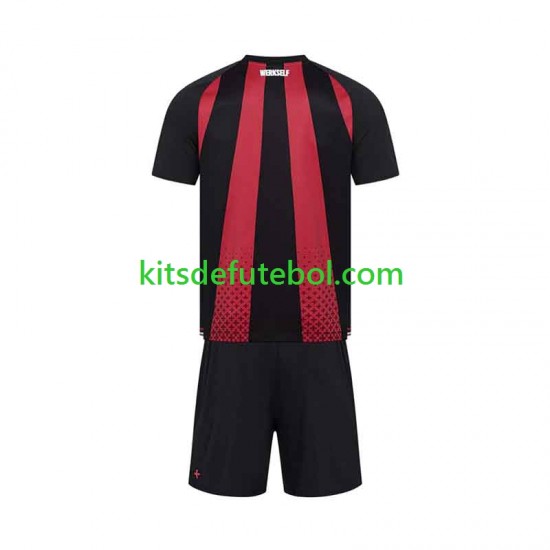 Camisola Bayer 04 Leverkusen Criança Equipamento principal 2026-2027 Mangas Curtas