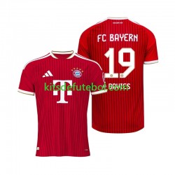 Camisola Bayern de Munique Alphonso Davies 19 Homem Equipamento principal 2026-2027 Mangas Curtas
