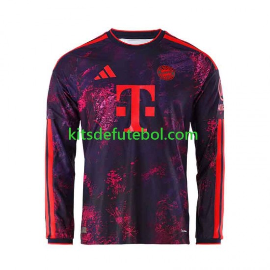 Camisola Bayern de Munique Homem Terceiro equipamento 2026-2027 Mangas Compridas