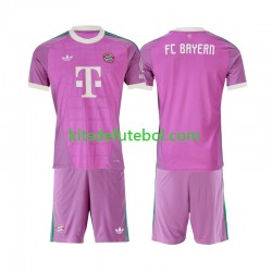 Camisola de Guarda-redes Bayern de Munique Criança Terceiro equipamento 2026-2027 Mangas Curtas
