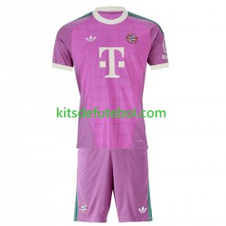 Camisola de Guarda-redes Bayern de Munique Criança Terceiro equipamento 2026-2027 Mangas Curtas