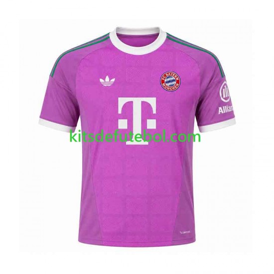 Camisola de Guarda-redes Bayern de Munique Homem Terceiro equipamento 2026-2027 Mangas Curtas