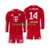 Camisola Bayern de Munique Luis Diaz 14 Criança Equipamento principal 2026-2027 Mangas Compridas