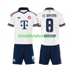 Camisola Bayern de Munique Tom Bischof 8 Criança Equipamento alternativo 2026-2027 Mangas Curtas