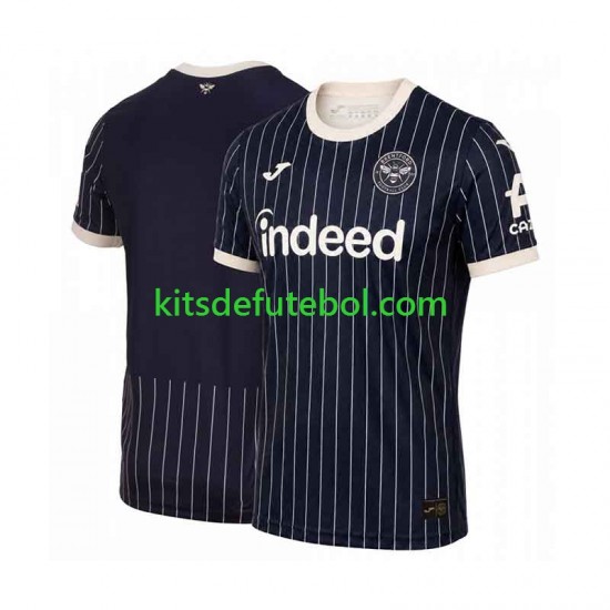 Camisola Brentford Homem Equipamento alternativo 2026-2027 Mangas Curtas