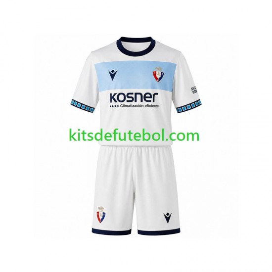 Camisola CA Osasuna Criança Equipamento alternativo 2026-2027 Mangas Curtas