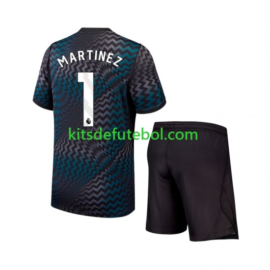 Camisola de Guarda-redes Chelsea Emiliano Martinez 1 Criança Equipamento principal 2026-2027 Mangas Curtas