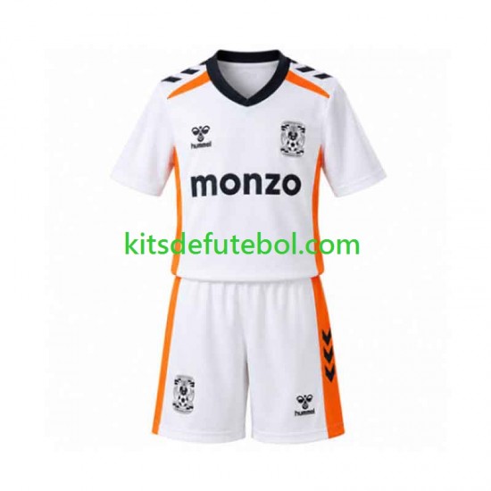 Camisola Coventry City Criança Equipamento alternativo 2026-2027 Mangas Curtas
