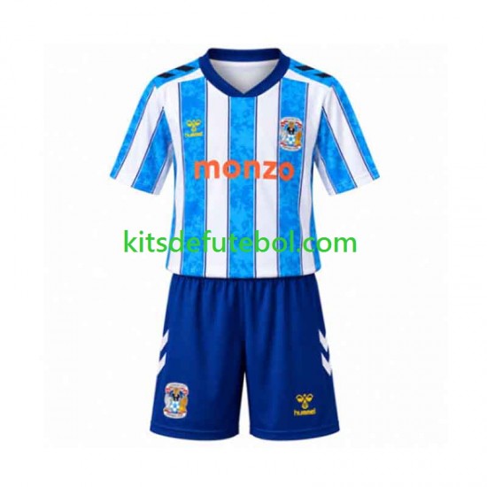 Camisola Coventry City Criança Equipamento principal 2026-2027 Mangas Curtas