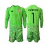 Camisola de Guarda-redes Seleção da Croata Dominik Livakovic 25 Criança Equipamento principal 2026-2027 Mangas Compridas