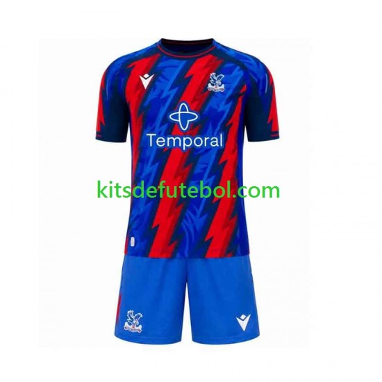 Camisola Crystal Palace Criança Terceiro equipamento 2026-2027 Mangas Curtas