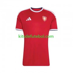 Camisola Seleção da Checa Homem Equipamento principal 2026-2027 Mangas Curtas