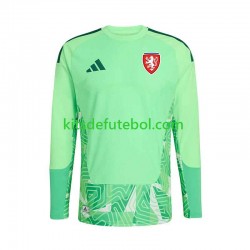 Camisola de Guarda-redes Seleção da Checa Homem Equipamento principal 2026-2027 Mangas Compridas
