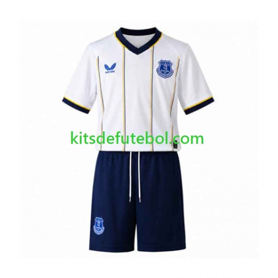Camisola Everton Criança Equipamento alternativo 2026-2027 Mangas Curtas