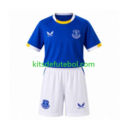 Camisola Everton Criança Equipamento principal 2026-2027 Mangas Curtas
