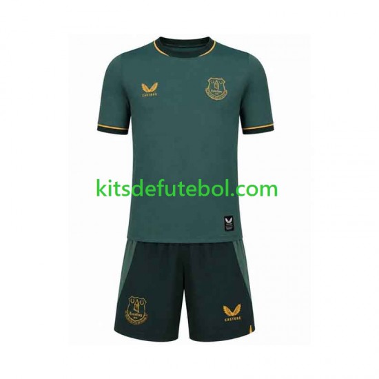Camisola Everton Criança Terceiro equipamento 2026-2027 Mangas Curtas