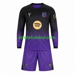 Camisola FC Barcelona Criança Equipamento alternativo 2026-2027 Mangas Compridas