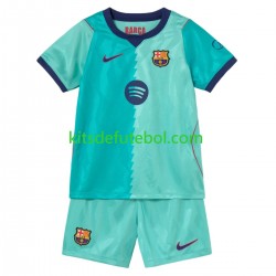 Camisola FC Barcelona Criança Terceiro equipamento 2026-2027 Mangas Curtas