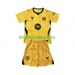 Camisola de Guarda-redes FC Barcelona Criança Quarto equipamento 2026-2027 Mangas Curtas